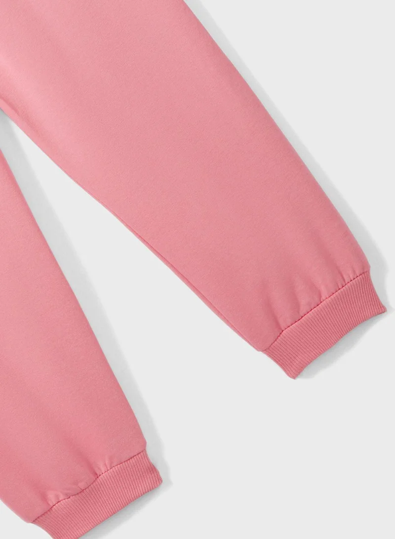 JUNE Kids Ruffled Tracksuit Set