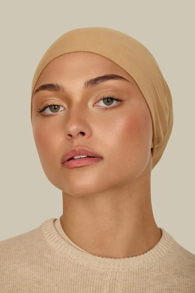 silqrose soft camel tube cap