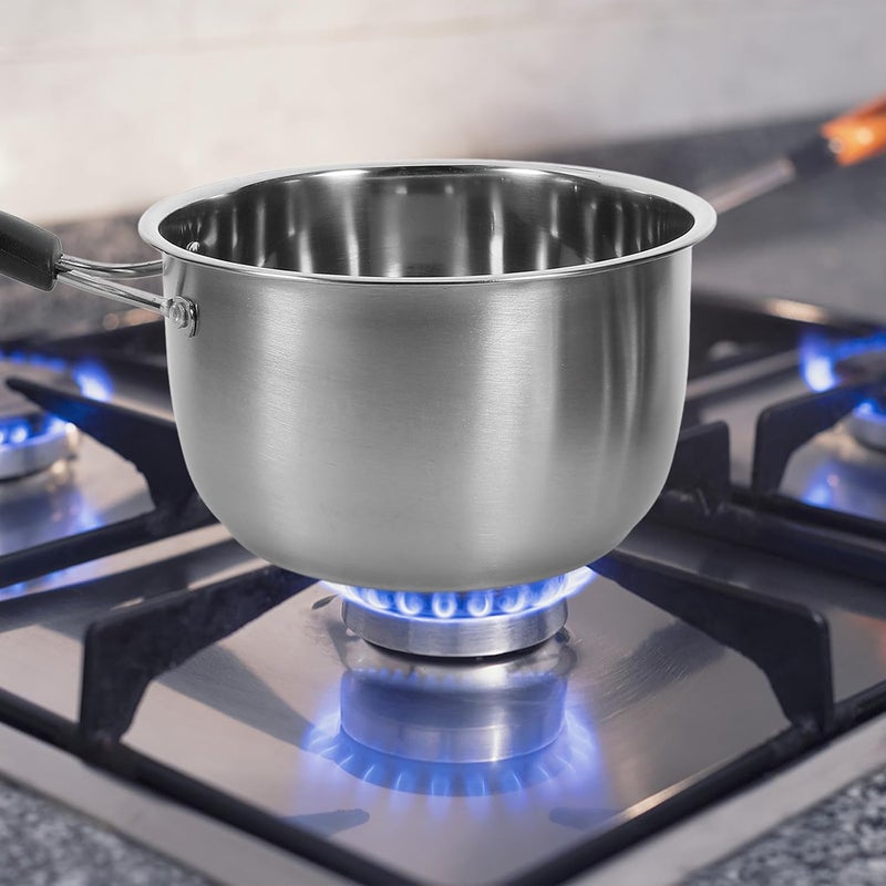 Multi-use upgraded craftsmanship Cabilock Stainless Steel Cooking Pot with Steaming Basket 18cm Double Layer Small Soup Milk Pot Single Handle Saucepan for Home Kitchen Steaming and Boiling Ready goods scheduled ship Major city pickup option Varied available picks High precision lightweight material Post-order arranged dispatch Pre-stock well-packed goods General need oriented design Stain resistant General standard compliant quality Long term use design Upgraded simple practical design Flat working surface Surface safe Season change compatible build Light & heavy use compatible Permanent & temporary usable Standard fit Balanced structure Multi-goal comprehensive design Dispersed regional warehouses Dust tight seal Hot & cold climate compatible Protective coating New residential zone delivery - Image 5