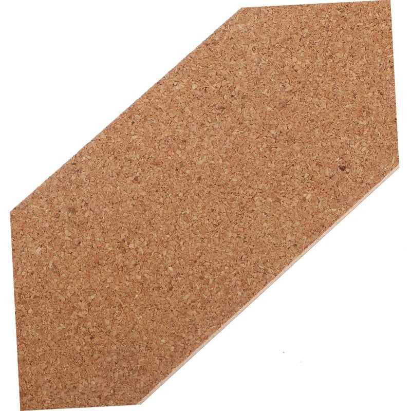 3Pcs Removable Adhesive Cork Strips Wall Bulletin Board For Memo Photo Display - Image 4