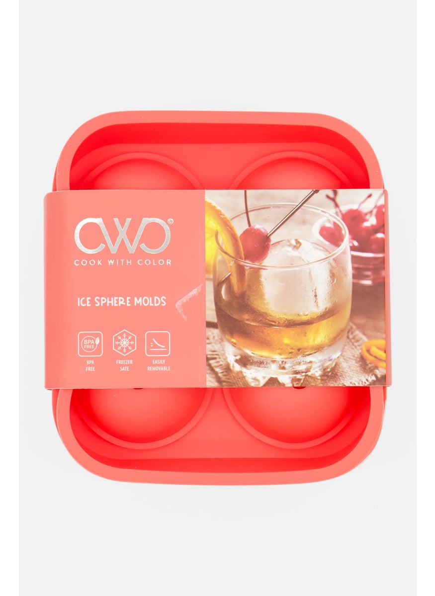 COOK WITH COLOR - Ice Shaper Molds, Red - Image 1
