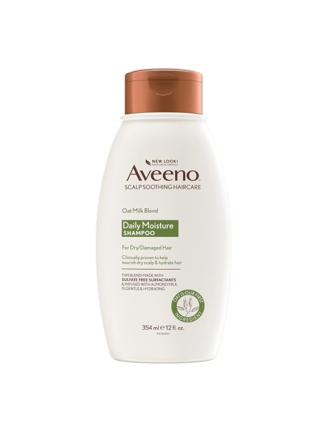 Aveeno Scalp Soothing Oat Milk Blend Shampoo For Daily Moisture & Light Nourishment, 354ml - Image 1