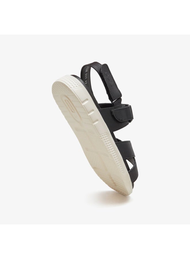 نديور صندل رجالي NDURE Air Steps | نعل داخلي من الجلد الصناعي المتين مع رغوة سحابية | نعل خارجي خفيف من EVA، أصابع دائرية، مريح طوال اليوم - Image 5