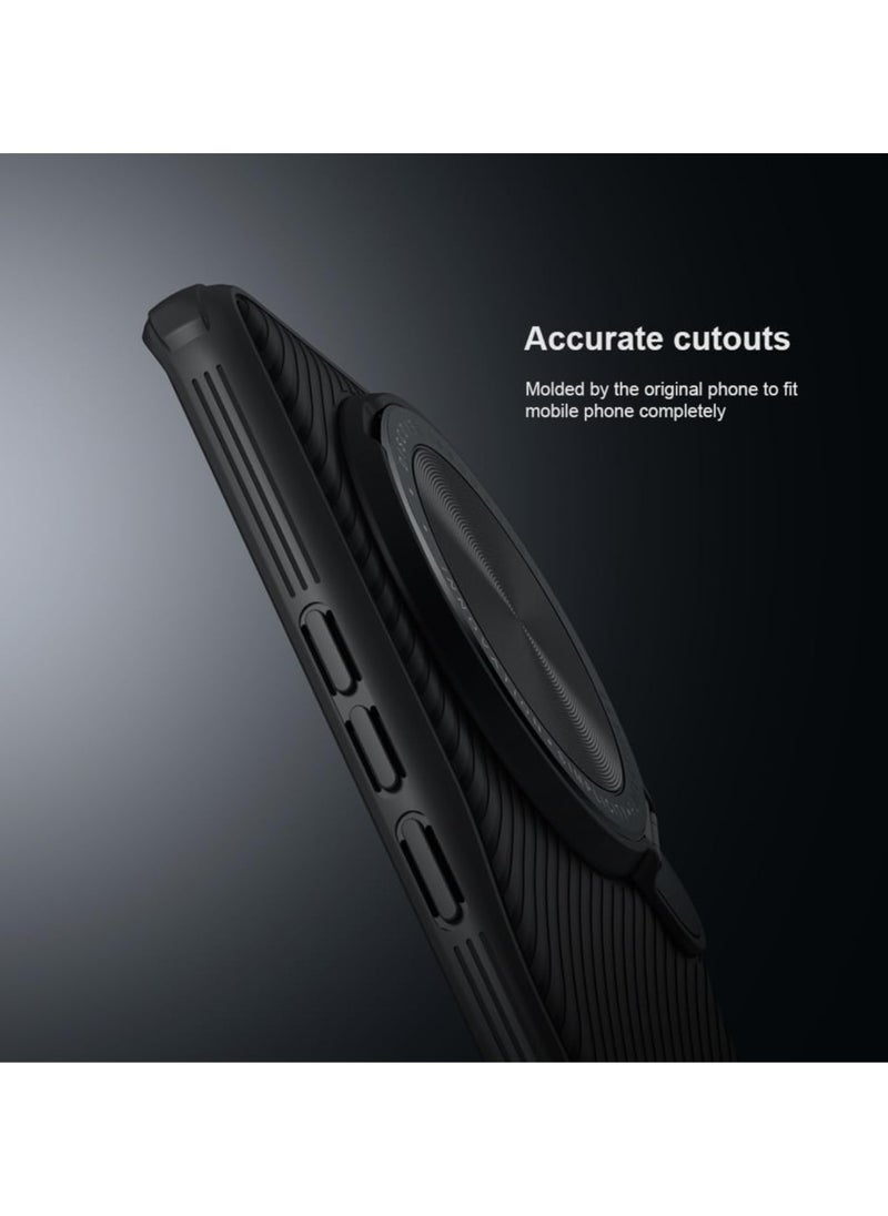 General Case Compatible with Xiaomi Mi 14 Ultra, Camera Lens Privacy Protection Folding Kickstand Holder, Soft TPU Bumper Hard PC Back Cover Corners Shockproof Airbag  - Image 4
