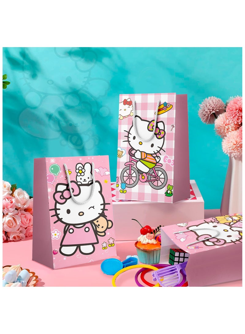 حفلة مثمرة 24 قطعة حقائب هدايا هالو كيتي للحفلات 24 قطعة - Image 4