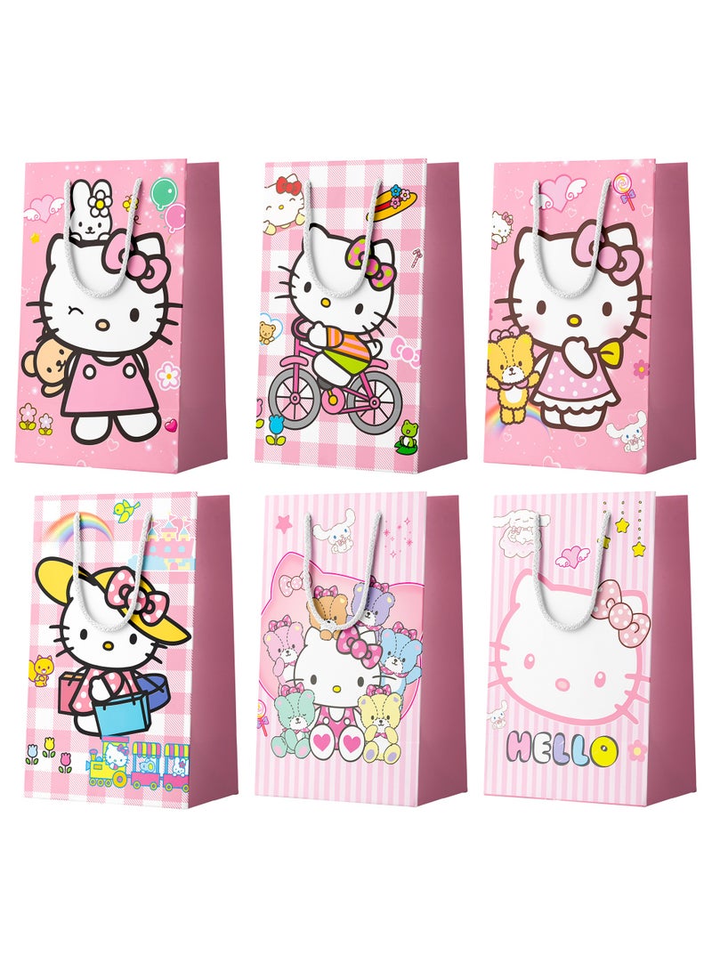 حفلة مثمرة 24 قطعة حقائب هدايا هالو كيتي للحفلات 24 قطعة - Image 1