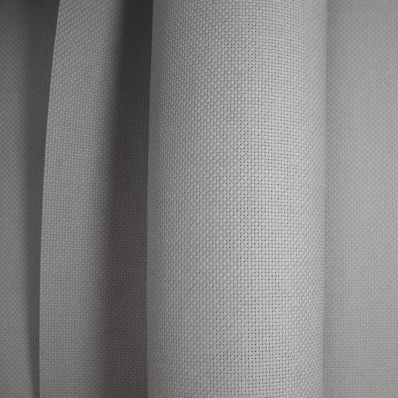 KCS 59" x 1 Yard 14ct Counted Cotton Aida Cloth Cross Stitch Fabric (Medium Grey) - Image 4