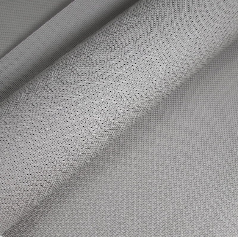 KCS 59" x 1 Yard 14ct Counted Cotton Aida Cloth Cross Stitch Fabric (Medium Grey) - Image 2