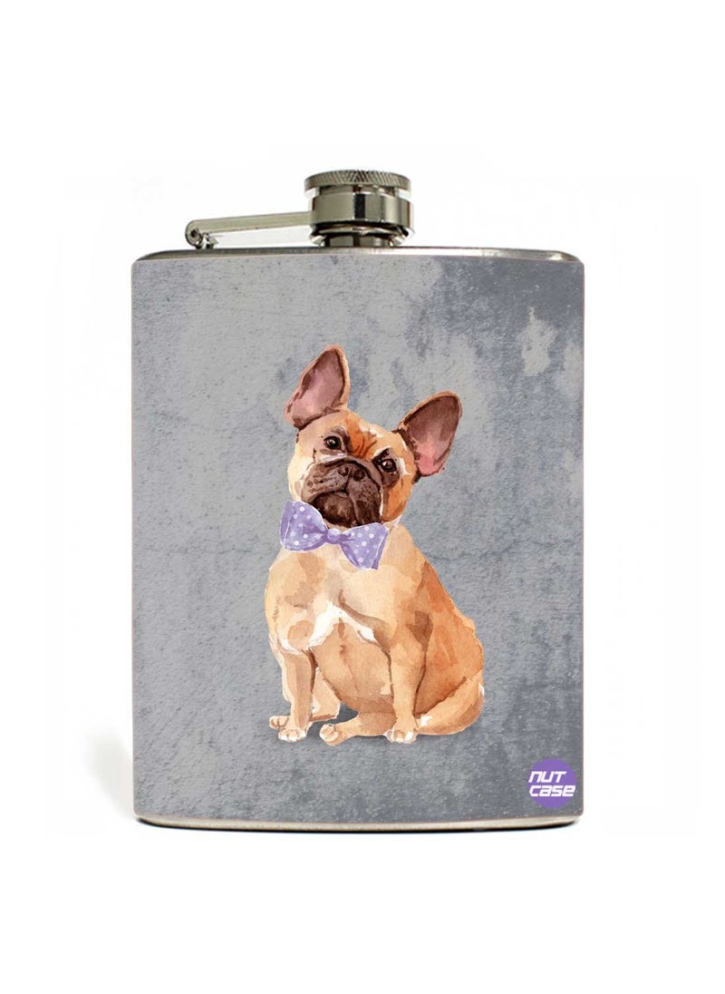 Nutcase Designer Hip Flask 7 Oz Nutcase Sweet Dog 