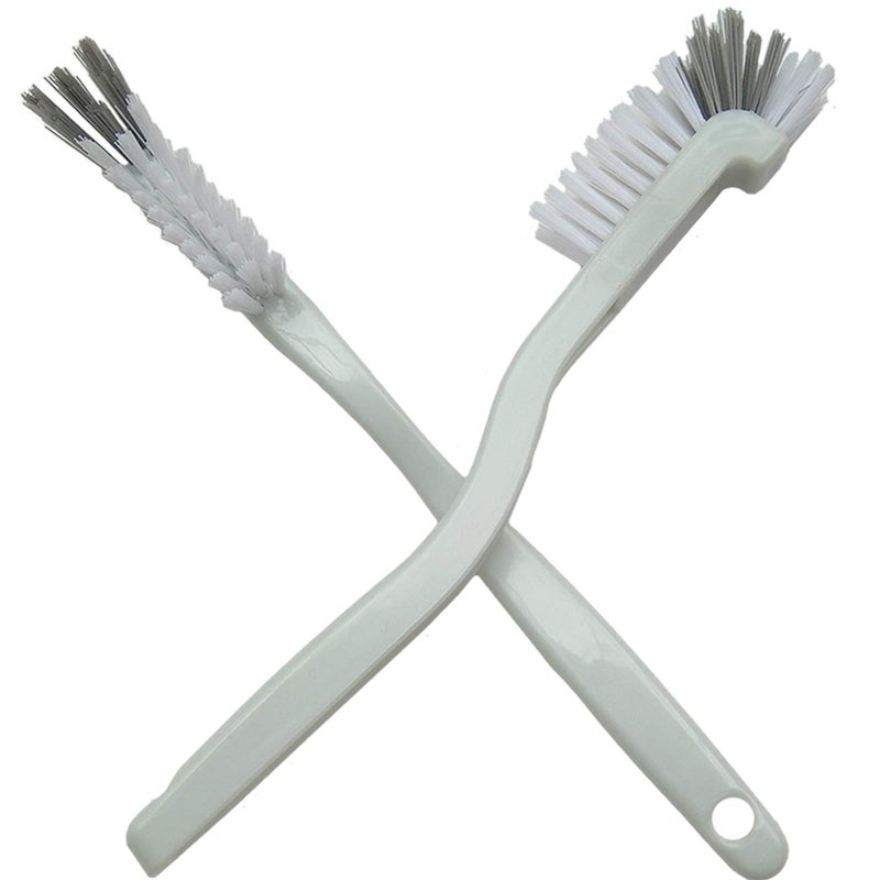 AncBace Dish Brush Kitchen Cleaning Brush Bottle Brush Bathroom Scrub Brushes Sink Household Pot Pan Edge Corners Tile Lines Brush with Stiff Bristles - Image 1