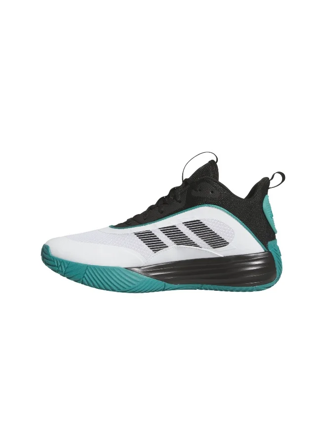 Adidas Ownthegame 3.0 White Basketball Shoes For Men 9