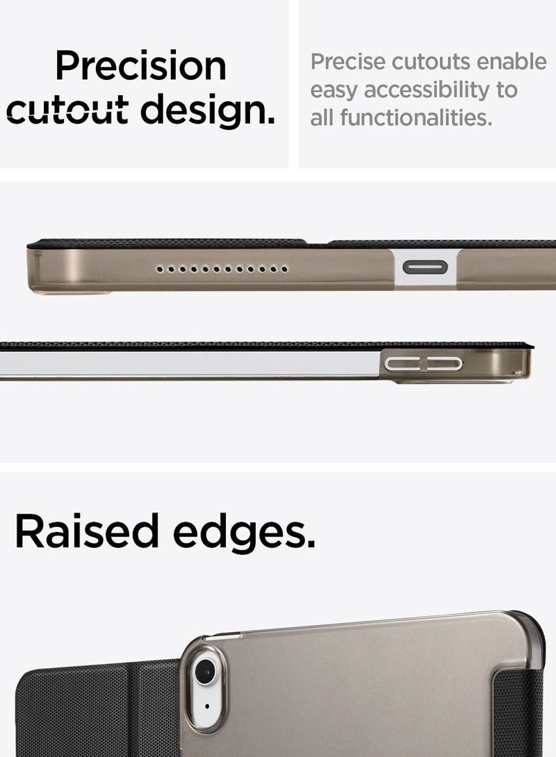 Spigen Liquid Air Folio for iPad 10th Generation (2022) 10.9 inch Case Cover - Black - Image 4