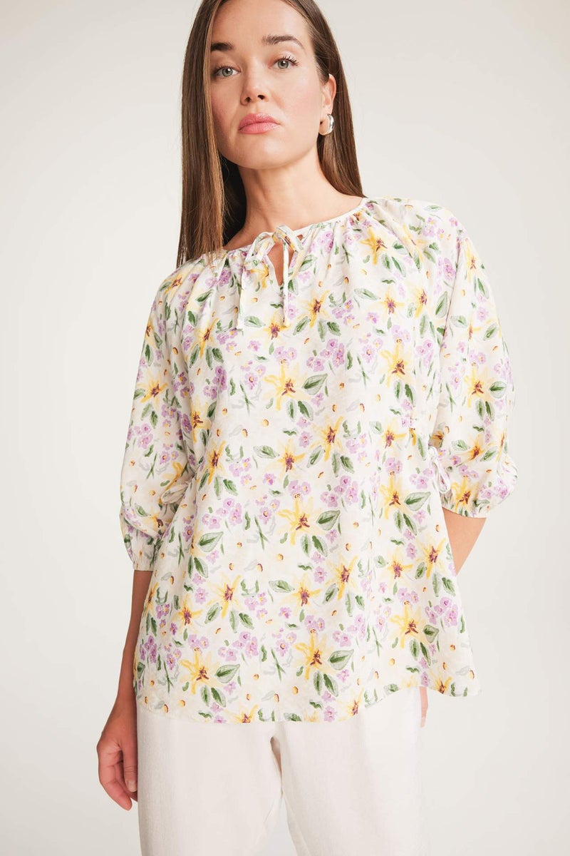 DeFacto Regular Fit Flap Collar Long Sleeve Blouse - Image 1