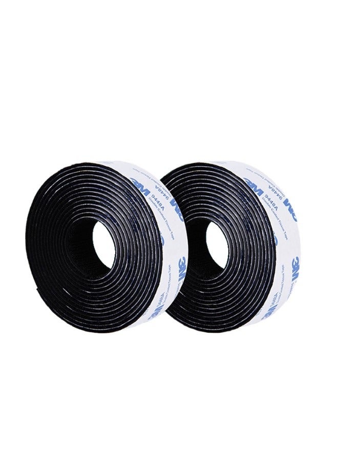 Generic Tape Velcro, Hook and Loop Double Sided Tape, Free Cut Length, Reusable, For Curtain Fixing/Wall Decoration  - Image 1