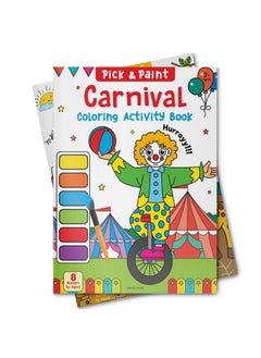 Wonder House Books Pick And Paint Coloring Activity Book For Kids: Carnival  - Image 4