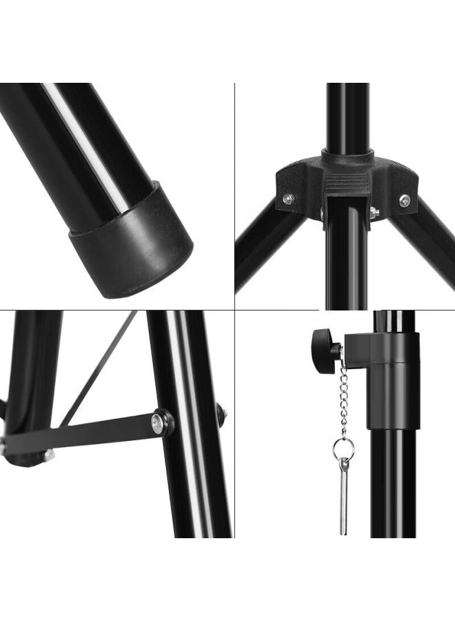 Sast Professional Speaker Stand Universal Portable Thickened Adjustable Floor-standing Telescopic Speaker Tripod Stand Speaker Companion - Image 2