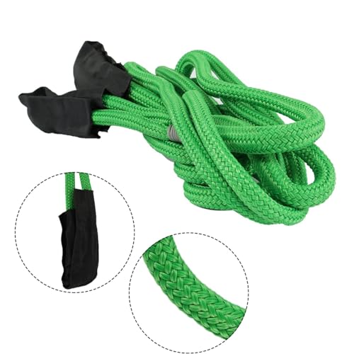 RainMan S 1/2in x 20ft Kinetic Recovery Tow Rope Kit 6,800 LBS Heavy Duty Offroad Snatch Strap Replacement for Truck Car - Image 4