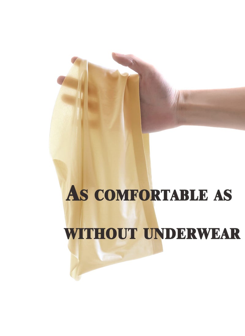 SYOSI - Ultra-Comfortable Seamless Women's Knickers, Silky Soft Invisible Underwear, Stretchy No-Show Hipster Panties, Perfect for Everyday Wear, Gym and Sports, 2 Black+2 Nude (4 Packs) (L Size, 48-58KG) - Image 1