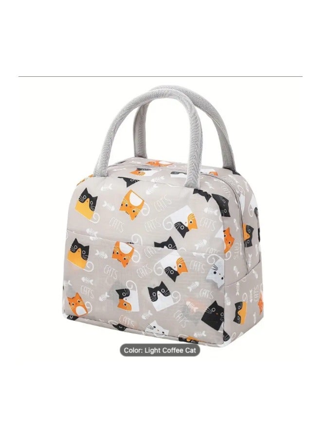 Exotic Portable Lunch Bag, Lunch Insulation Bag, Thickened Aluminum Foil Lunch Bag, Portable Bento Satchel Bag - Image 1