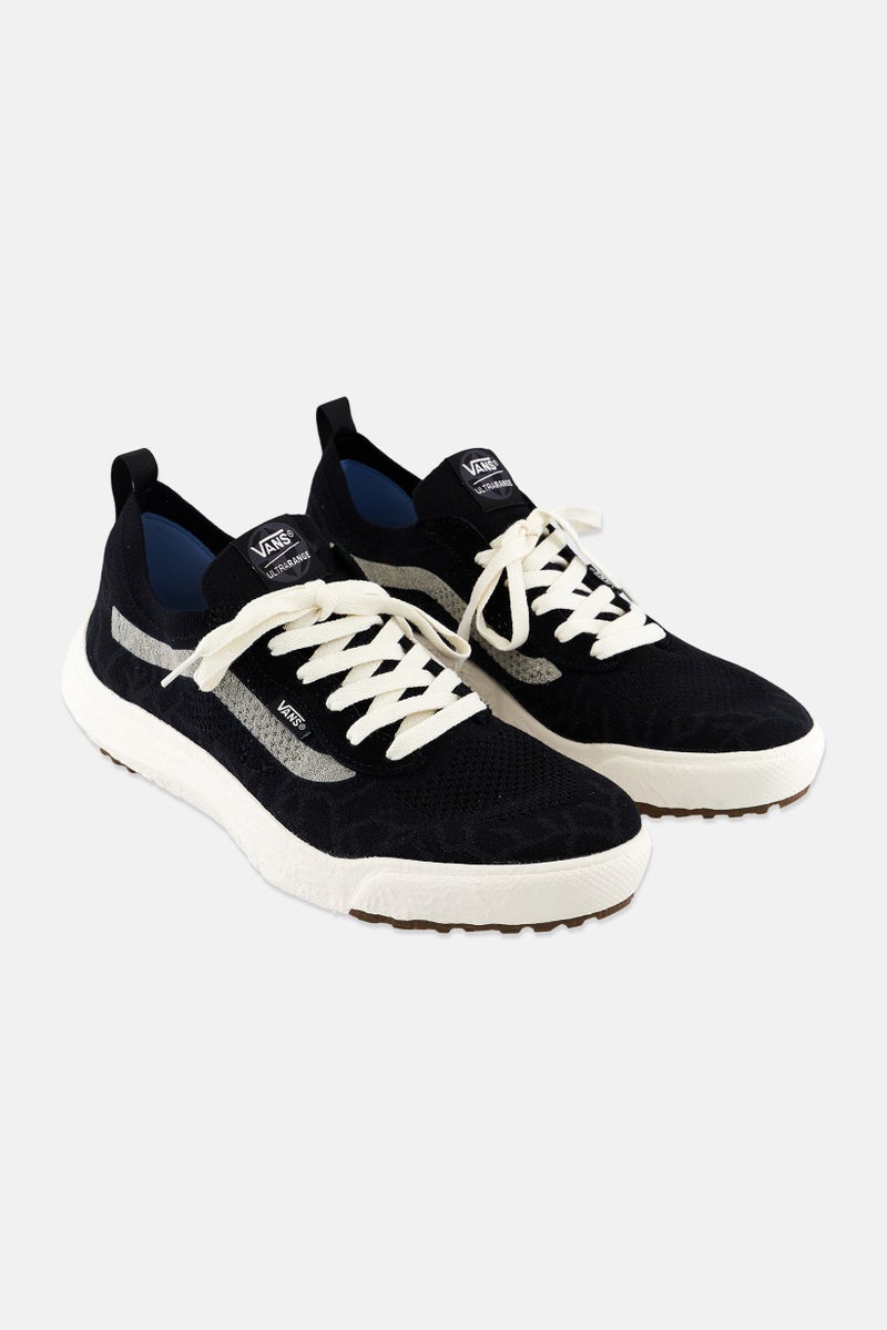 VANS Men Ultrarange Lace Up Skate Shoes, Black - Image 1