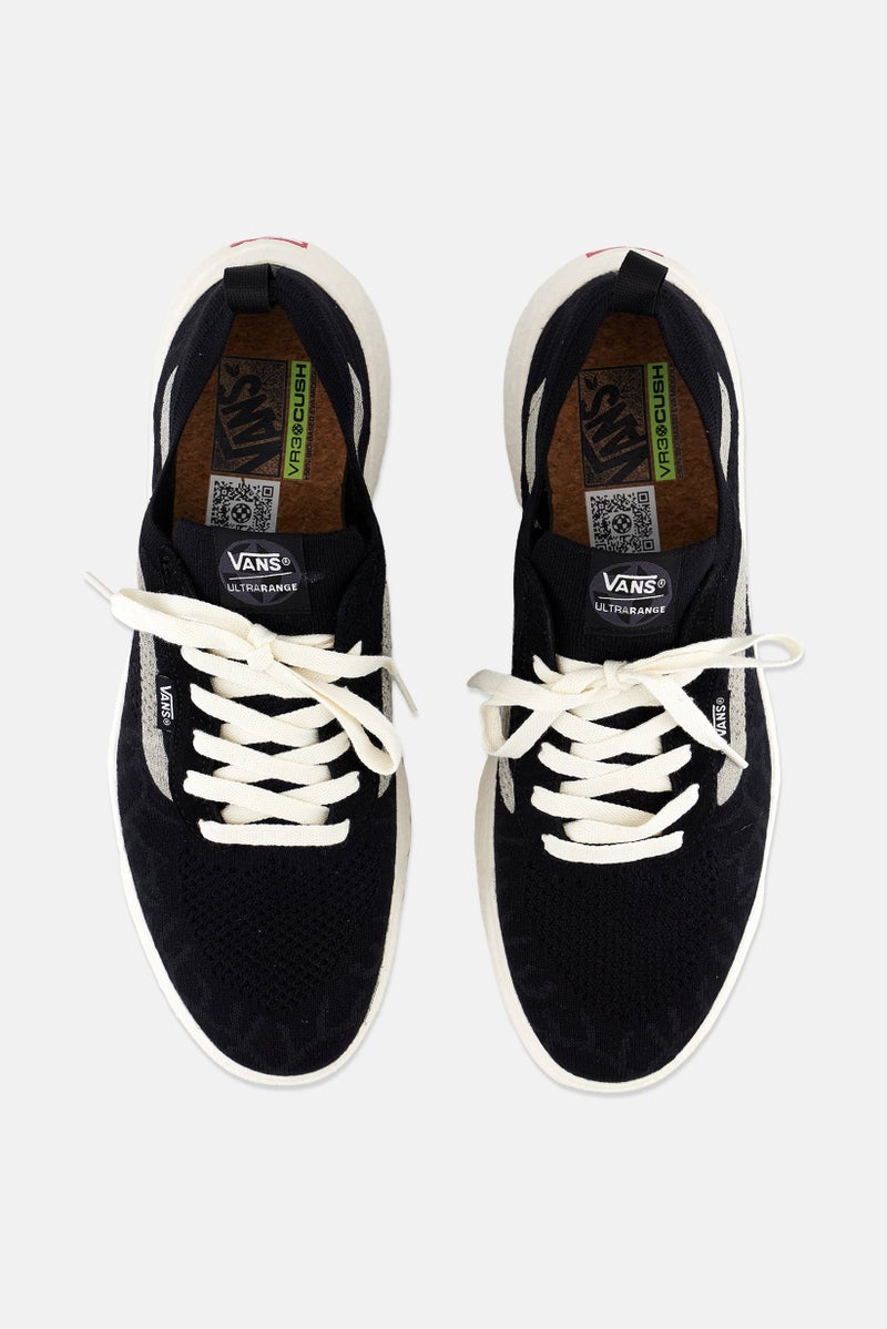 VANS Men Ultrarange Lace Up Skate Shoes, Black - Image 3