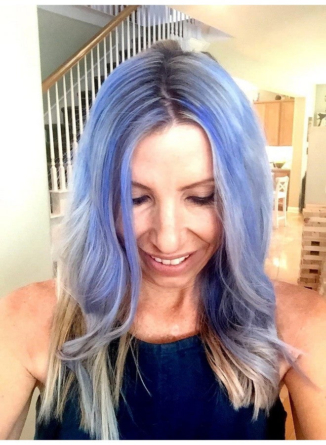 Rootflage Fun Temporary Hair Color Works On Dark Hair (03 Blue Monday) Washes Out In 1 Shampoo - Image 5
