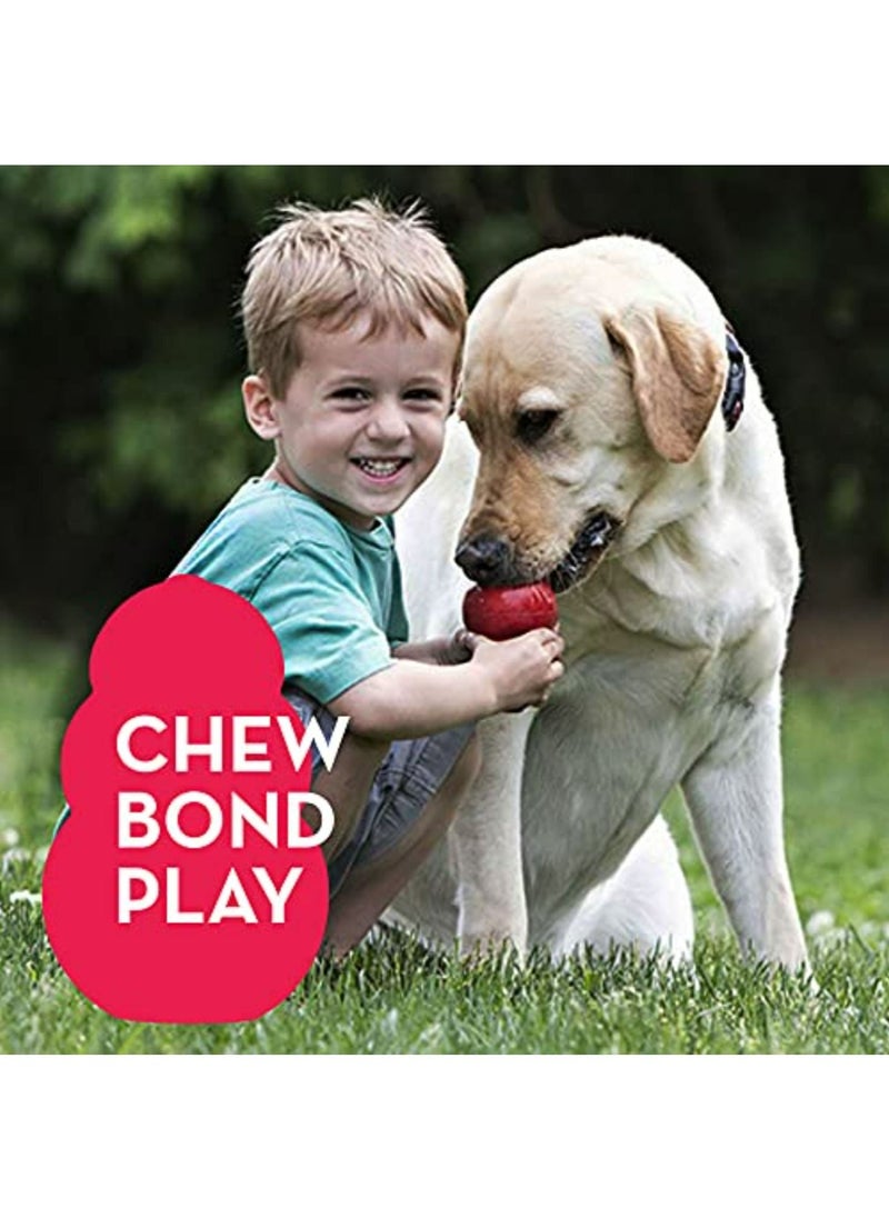 KONG - Classic Dog Toy - Durable Natural Rubber - Fun to Chew, Chase and Fetch - For Medium Dogs…