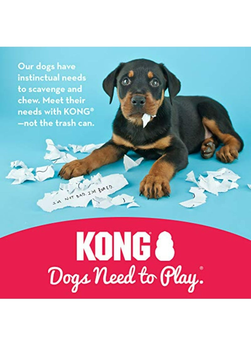 KONG - Classic Dog Toy - Durable Natural Rubber - Fun to Chew, Chase and Fetch - For Medium Dogs…