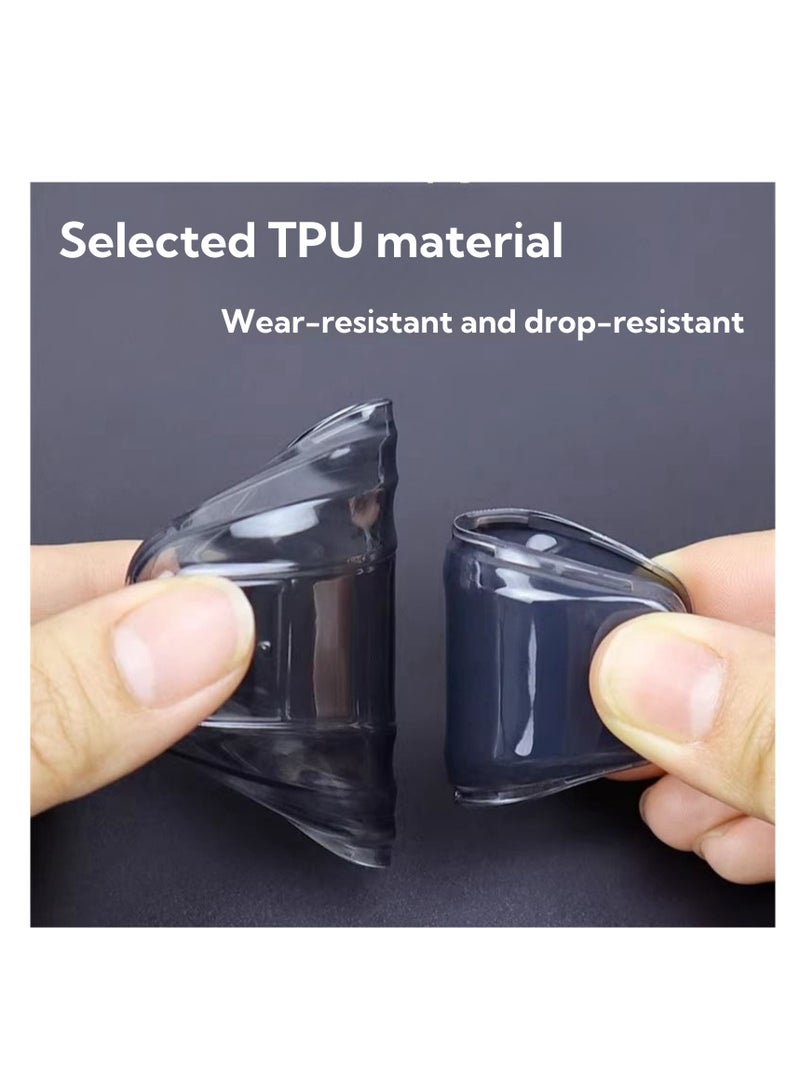 NOVOLAN NOVOLAN Key Shells 2 Pack Car Key Cover Compatible with BYD, Ultra-Thin Transparent Full Coverage, Original Look Protects Against Dust & Debris, Lightweight and Portable (black) - Image 3