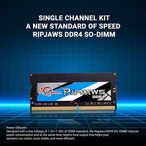 G.SKILL Ripjaws 8GB (1 * 8GB) DDR4 3200MHz CL22-22-22 1.20V SO-DIMM Laptop Memory RAM - F4-3200C22S-8GRS - Image 3