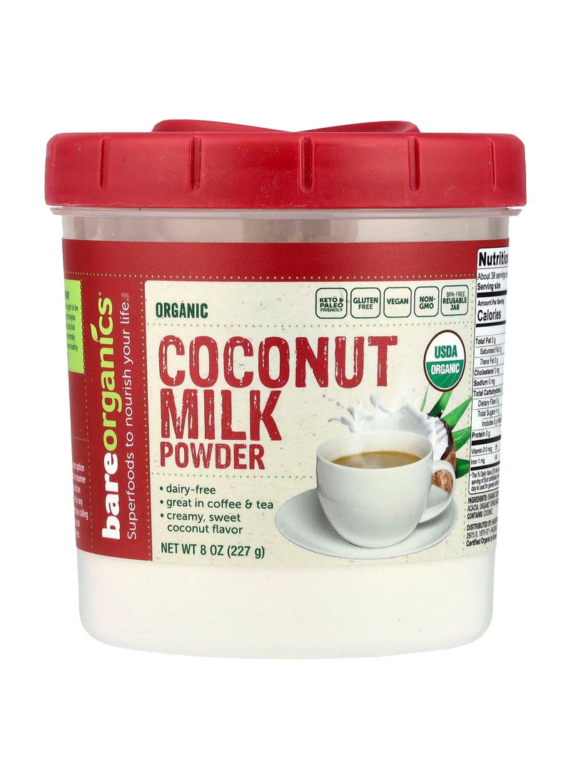 Organic Coconut Milk Powder, 8 oz (227 g)
