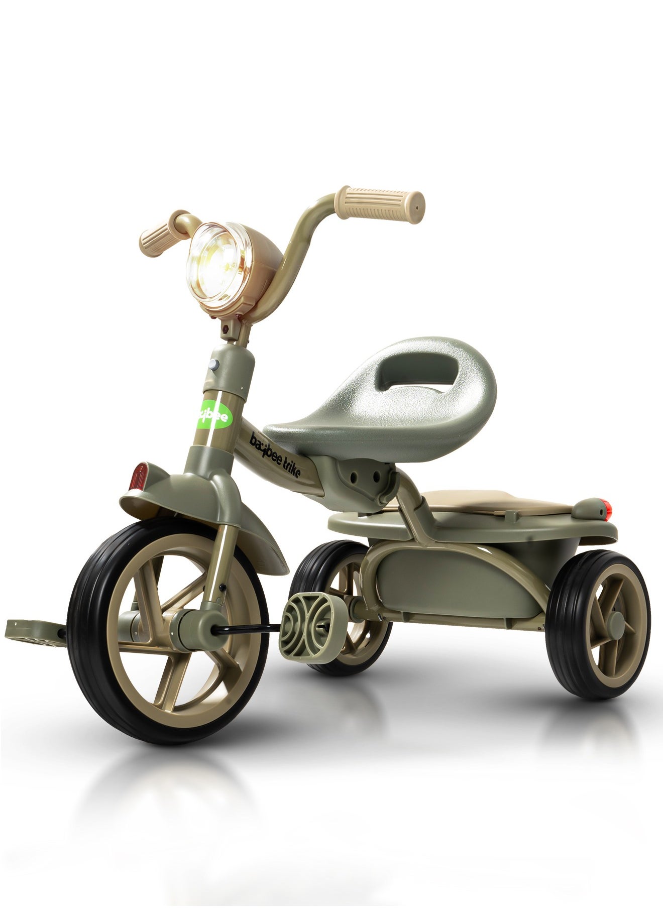 BAYBEE Baybee Flyer Tricycle for Kids Toddler Foldable Tricycle with Back Stroge & Head light for 2 to 5 Years Boys and Girls Kids Trike 