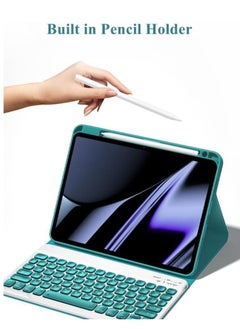 JAJEEK Keyboard Case for iPad 10.2 Inch 9th, 8th, 7th Generation – Magnetically Detachable Wireless Keyboard with Pencil Holder for iPad 9, iPad 8, iPad 7, iPad Air 3, iPad Pro 10.5 – Black  - Image 4