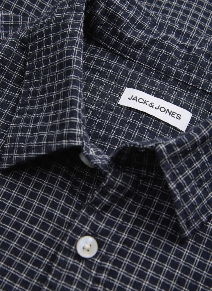 JACK & JONES Checked Long sleeve Relaxed fit shirt - Image 3
