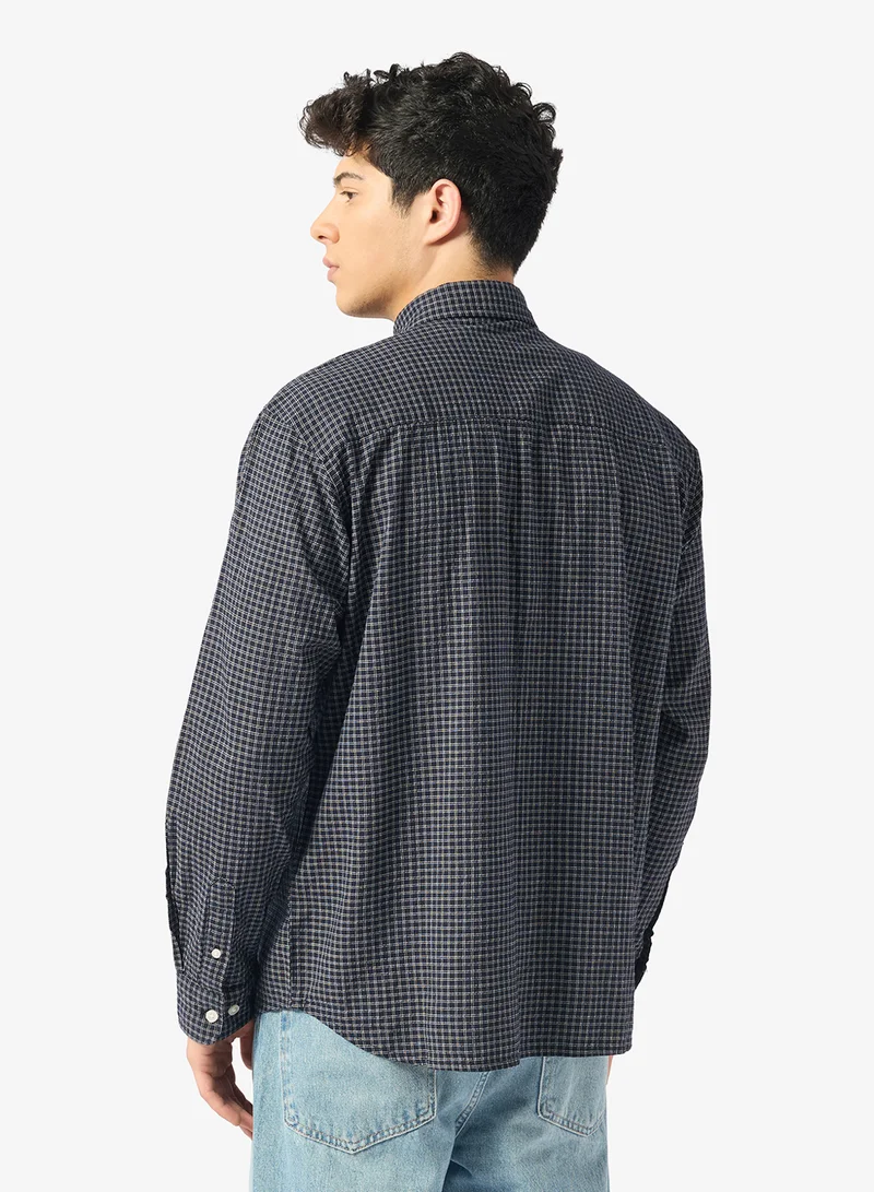 JACK & JONES Checked Long sleeve Relaxed fit shirt