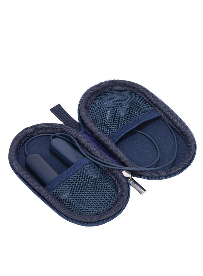 Ginsco Mini-Portable Case for Beats Flex Wireless Earbuds with Built-in Microphone Earphones, for Sony WI-C100 Wireless in-Ear Bluetooth Headphones Travel Pocket Hard Shell Case for Earphones - Image 1