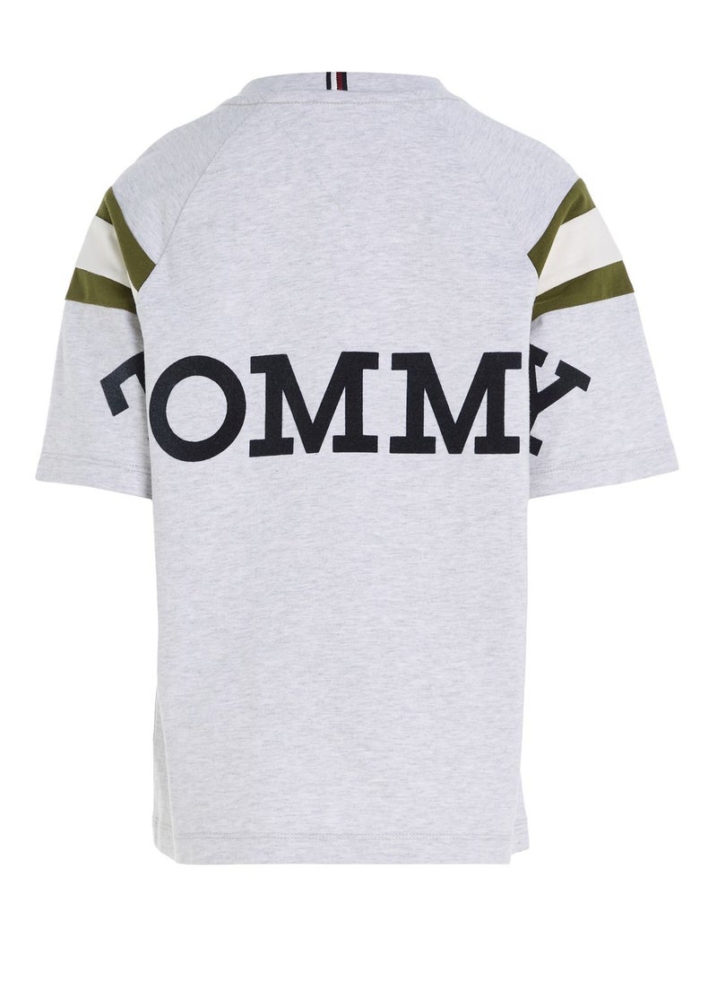 TOMMY HILFIGER - Kids Logo T-Shirt - Image 1