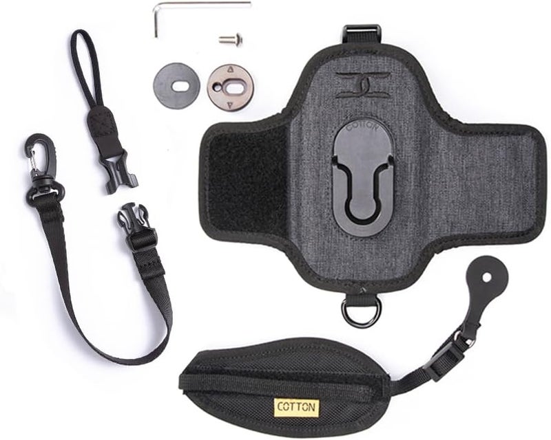 COTTON Carrier CCS G3 Camera Harness System for One Camera, Grey, CCS G3 Strapshot - Image 1