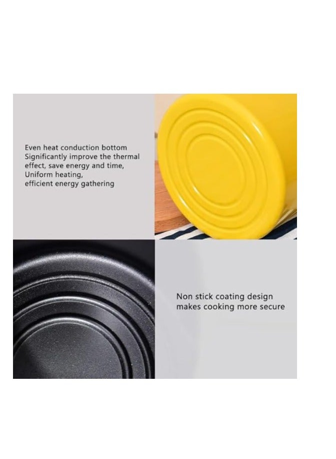 مقلاة عميقة مع سلة من الفولاذ المقاوم للصدأ وغطاء زجاجي سعة 3 لتر بتصميم ياباني - Image 5