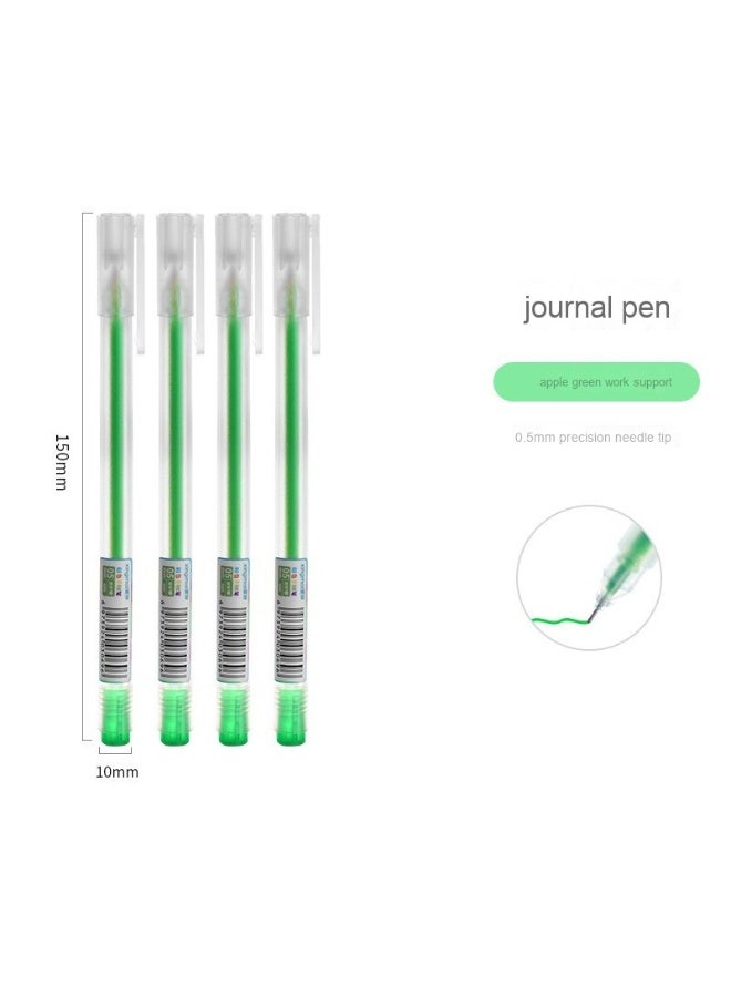 Generic 12-Color Vintage Notebook Pen Set - Essential Creative Markers 