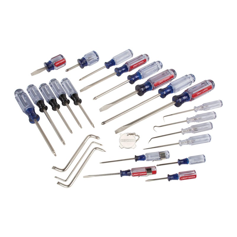 CRAFTSMAN Screwdriver Set, Assorted, 25-Piece (CMHT65046) - Image 1