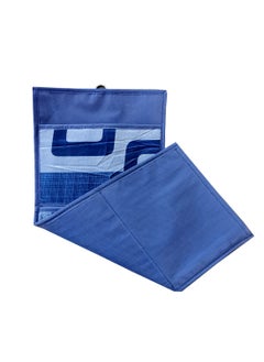 KANUSHI KANUSHI Industries Washable Cotton 1 Piece Lpg Gas Cylinder Cover1 Pc Microwave Cover 1Pc Wall Hanging MagazineOrganiser Letter Holder Pocket Organiser CYLMicroMGZBlueBox  - Image 4