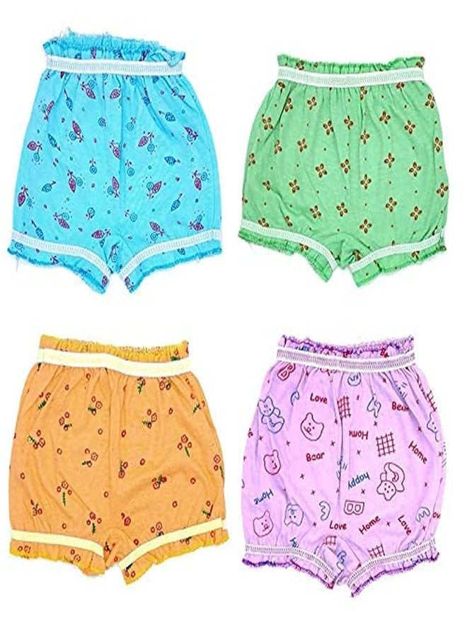 Atipriya Cotton Printed Baby Drawer Bloomers Kids Panty Toddler Inner wear Pack of 6 Multicolour - Image 2