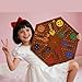 YWMSGM Marble Board Game Original Board GameLarge Solid Pine Spray PaintDouble Sided Painted 15inch Fast Track for 4 or 6 Players with 6 Colors 30 Marbles 6 Dice Friends Family Game Party - Image 4