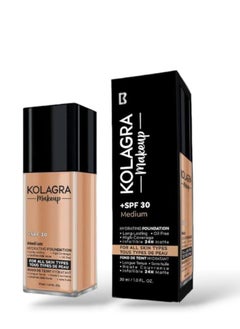 KOLAGRA kolagra makeup Foundation SPF30+ Medium 
