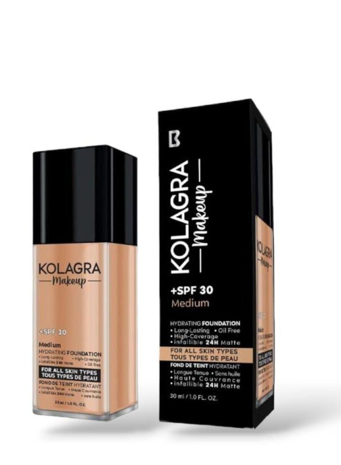 KOLAGRA kolagra makeup Foundation SPF30+ Medium