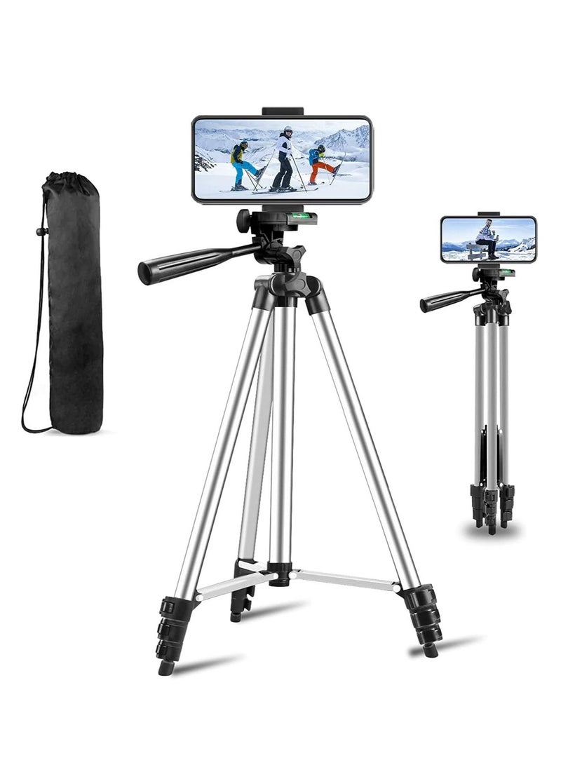 إن تك حامل ثلاثي القوائم للكاميرا الاحترافية فضي / أسود - Image 1