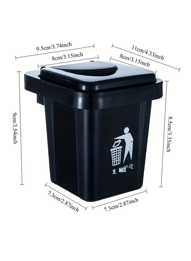 Green Wall Mounted Ashtray With Lid For Indoor And Outdoor Use - Image 2