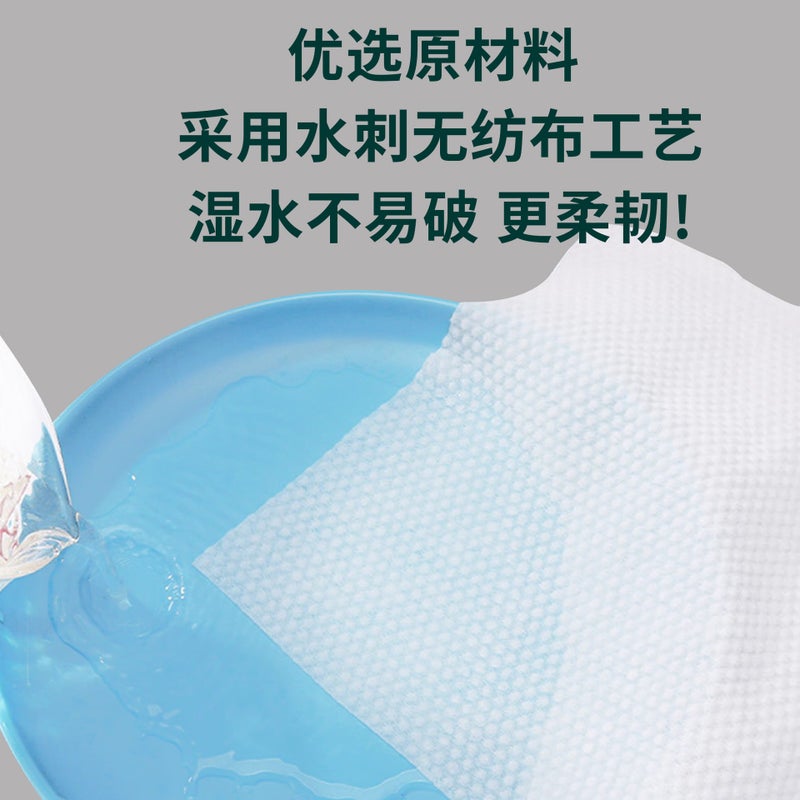 Disposable Face Towel Removable Absorbent Soft Cotton Soft Towel Does Not Drop Floc Facial Tissue Face Towel Hanging Smoke Oversized Packaging - Image 4