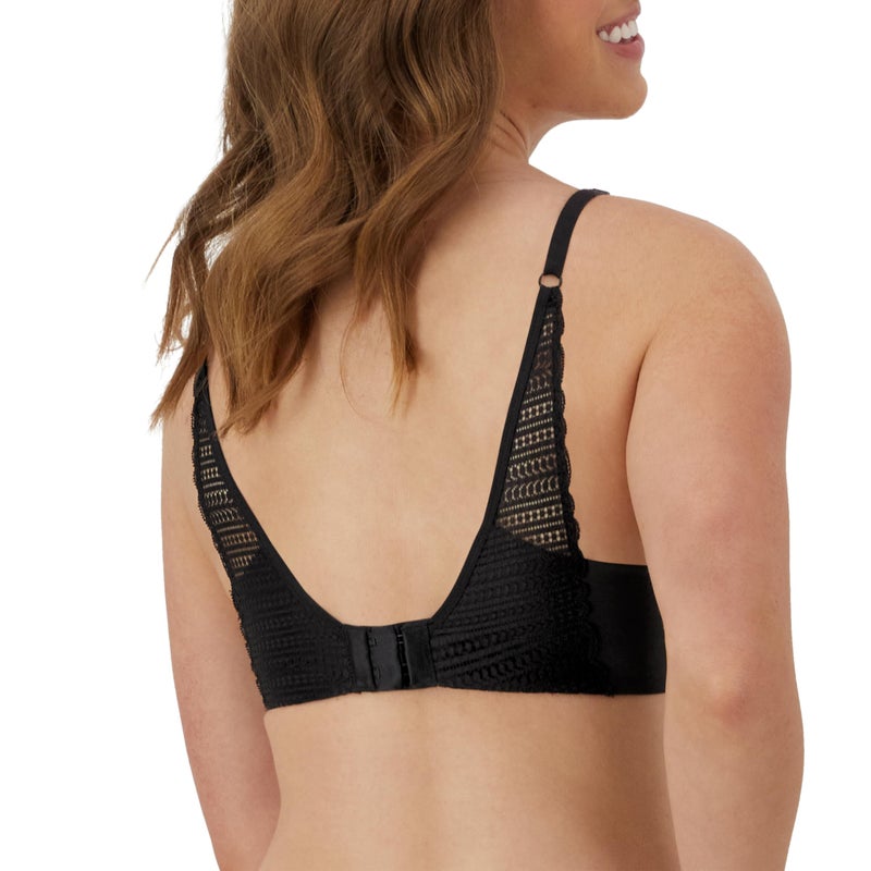 Maidenform Womens Comfort Devotion Bra, Underwire Full Coverage For T-Shirt Bra, Black, 36B US - Image 3